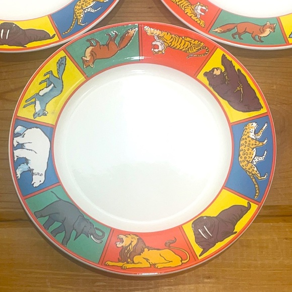 Rare Vintage - Nabisco Barnum's Animal Crackers Plates (Set of 3 ) - Picture 2 of 6
